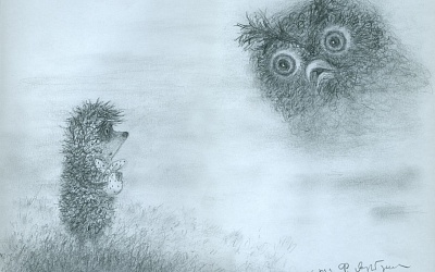 Hedgehog meets Owl